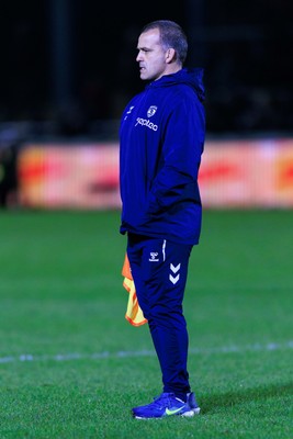 170126 - Ospreys v Montpellier Herault Rugby - EPCR Challenge Cup - Montpellier head coach Joan Caudullo during the warm up