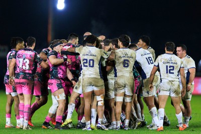 170126 - Ospreys v Montpellier Herault Rugby - EPCR Challenge Cup - Tensions boil over