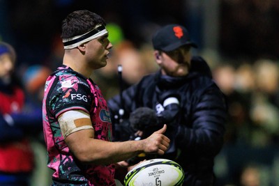 170126 - Ospreys v Montpellier Herault Rugby - EPCR Challenge Cup - Lewis Lloyd of Ospreys
