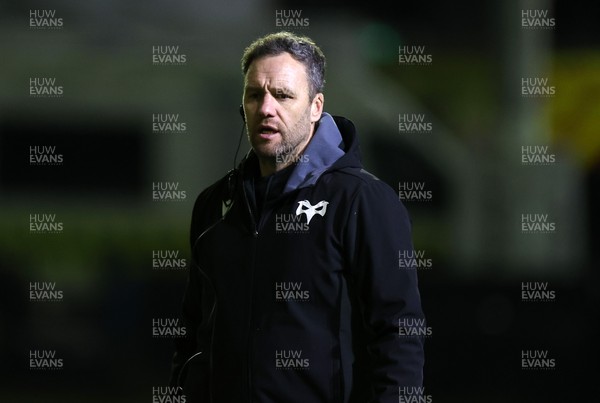170126 - Ospreys v Montpellier - European Rugby Challenge Cup - Ospreys Head Coach Mark Jones