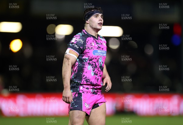 170126 - Ospreys v Montpellier - European Rugby Challenge Cup - Lewis Lloyd of Ospreys 