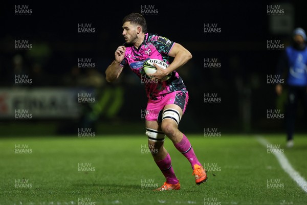 170126 - Ospreys v Montpellier - European Rugby Challenge Cup - Marco de Witt of Ospreys 