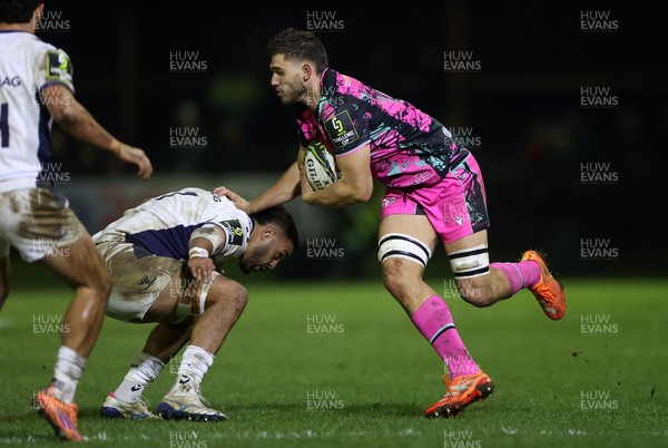 170126 - Ospreys v Montpellier - European Rugby Challenge Cup - Marco de Witt of Ospreys 