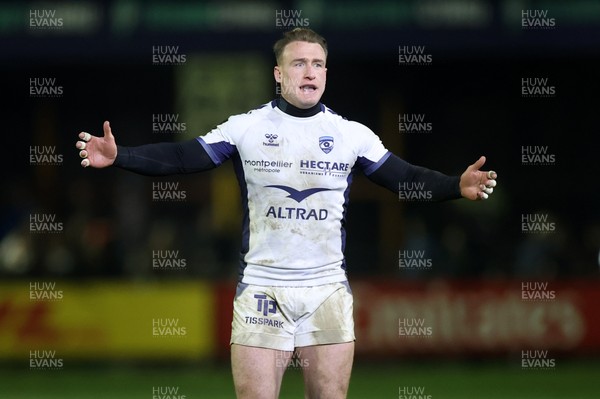 170126 - Ospreys v Montpellier - European Rugby Challenge Cup - Stuart Hogg of Montpellier 