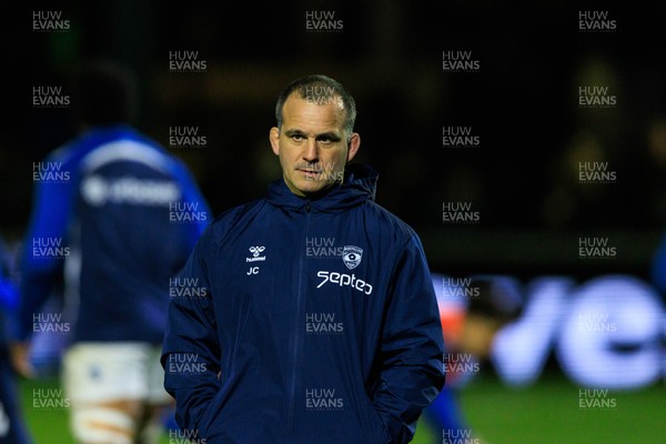 170126 - Ospreys v Montpellier Herault Rugby - EPCR Challenge Cup - Montpellier head coach Joan Caudullo