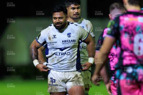 170126 - Ospreys v Montpellier Herault Rugby - EPCR Challenge Cup - Christopher Tolofua of Montpellier