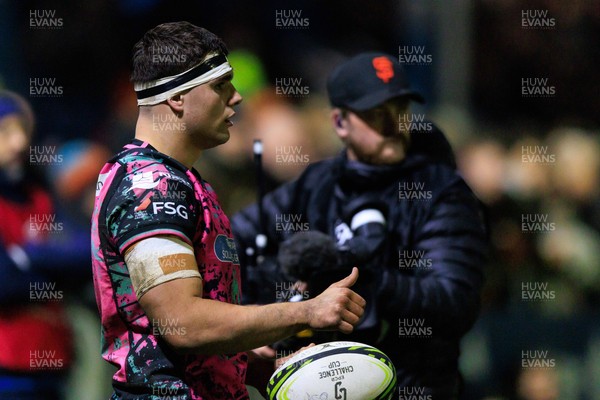 170126 - Ospreys v Montpellier Herault Rugby - EPCR Challenge Cup - Lewis Lloyd of Ospreys