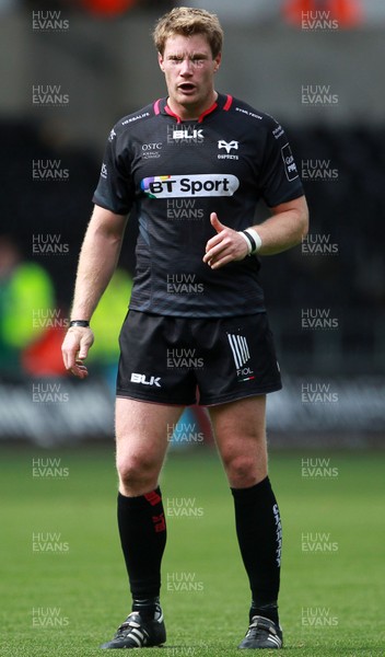 130915 - Ospreys v Munster - Guinness PRO12 - Jonathan Spratt of Ospreys