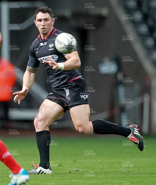 130915 - Ospreys v Munster - Guinness PRO12 - Kristian Phillips of Ospreys