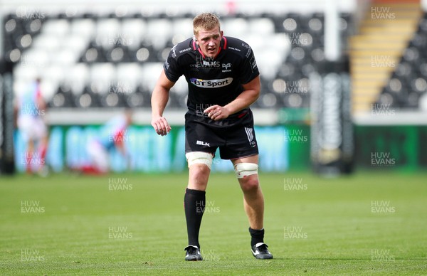 130915 - Ospreys v Munster - Guinness PRO12 - Lloyd Ashley of Ospreys