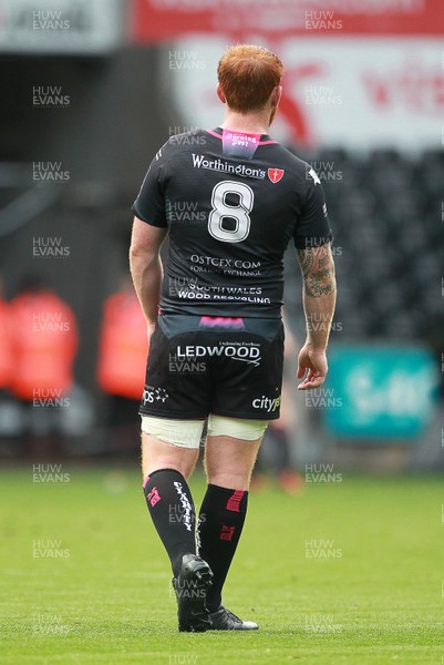 130915 - Ospreys v Munster - Guinness PRO12 - Dan Baker of Ospreys