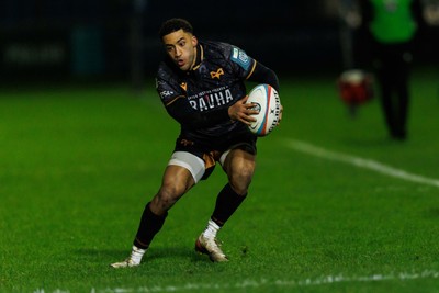 201225 - Ospreys v Munster - United Rugby Championship - Keelan Giles of Ospreys