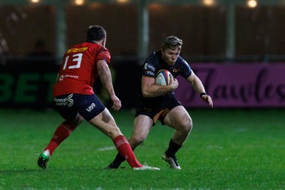 201225 - Ospreys v Munster - United Rugby Championship - Keiran Williams of Ospreys