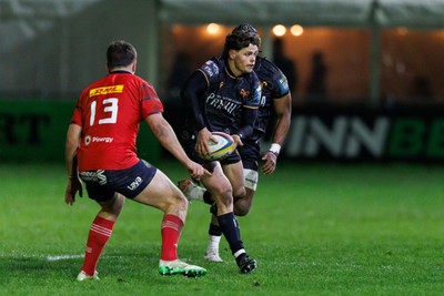 201225 - Ospreys v Munster - United Rugby Championship - Jack Walsh of Ospreys