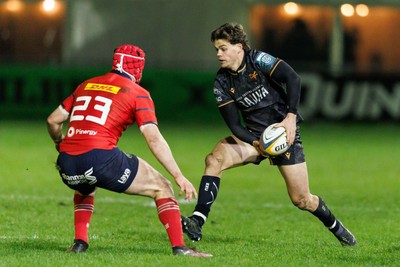 201225 - Ospreys v Munster - United Rugby Championship - Jack Walsh of Ospreys