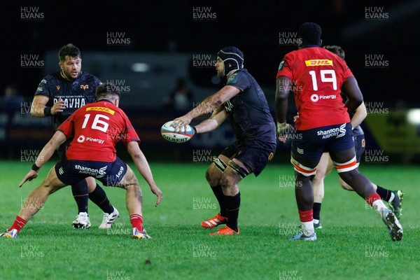201225 - Ospreys v Munster - United Rugby Championship - Morgan Morris of Ospreys