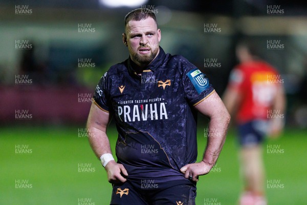 201225 - Ospreys v Munster - United Rugby Championship - Steffan Thomas of Ospreys