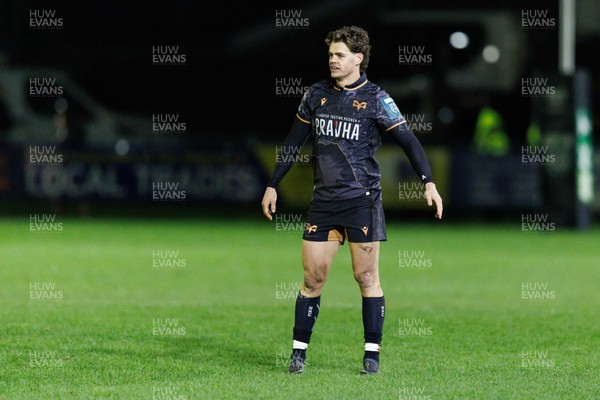 201225 - Ospreys v Munster - United Rugby Championship - Jack Walsh of Ospreys