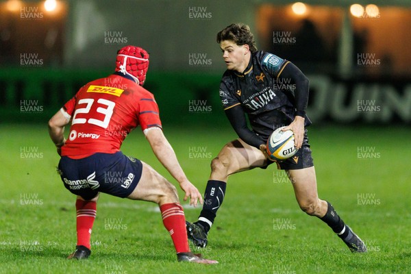 201225 - Ospreys v Munster - United Rugby Championship - Jack Walsh of Ospreys