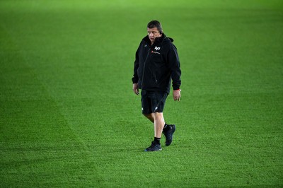 231021 - Ospreys v Munster - United Rugby Championship - Ospreys head coach Toby Booth