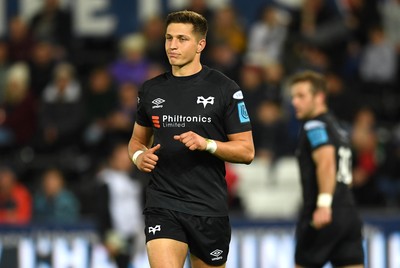 231021 - Ospreys v Munster - United Rugby Championship - Max Nagy of Ospreys