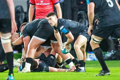 231021 - Ospreys v Munster - United Rugby Championship - Reuben Morgan-Williams of Ospreys