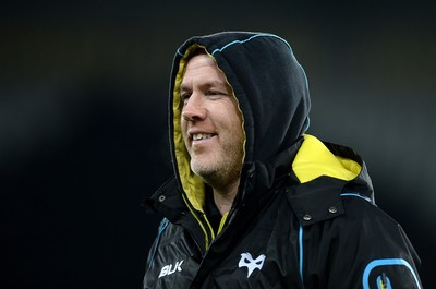 180115 - Ospreys v Northampton Saints - European Rugby Champions Cup -Ospreys coach Steve Tandy