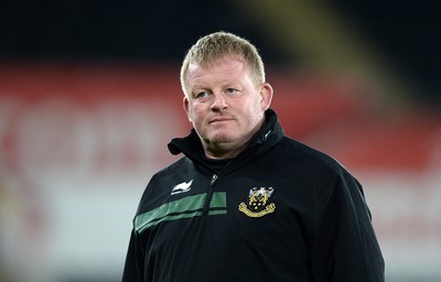 180115 - Ospreys v Northampton Saints - European Rugby Champions Cup -Northampton coach Dorian West