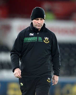 180115 - Ospreys v Northampton Saints - European Rugby Champions Cup -Northampton coach Alex King