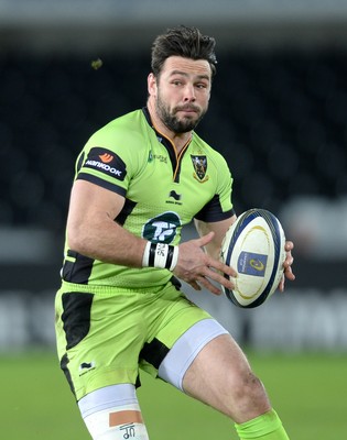 180115 - Ospreys v Northampton Saints - European Rugby Champions Cup -Ben Foden of Northampton