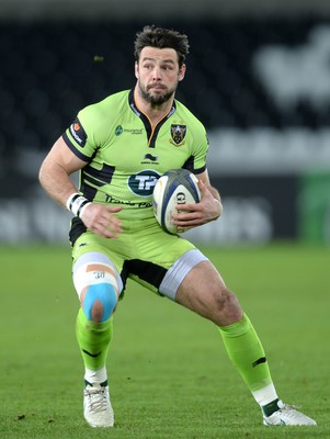 180115 - Ospreys v Northampton Saints - European Rugby Champions Cup -Ben Foden of Northampton