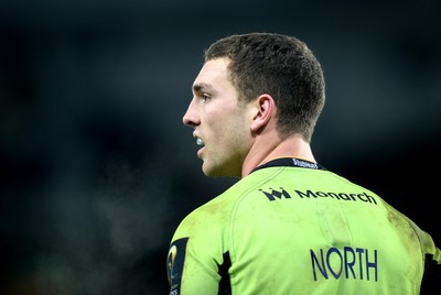 180115 - Ospreys v Northampton Saints - European Rugby Champions Cup -George North of Northampton