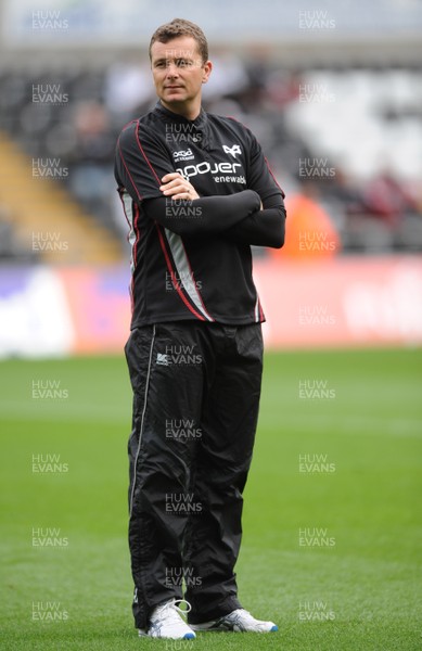 18.10.08 - Ospreys v Perpignan - Heineken Cup - Ospreys Coach Sean Holley. 