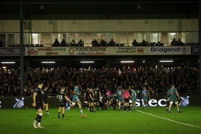 060424 - Ospreys v Sale Sharks - European Rugby Challenge Cup - General View of Brewery Field