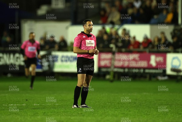 060424 - Ospreys v Sale Sharks - European Rugby Challenge Cup - Referee Mathieu Raynal 