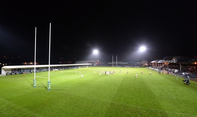 071114 - Ospreys v Saracens - LV= Cup -A general view of The John Smith's Gnoll