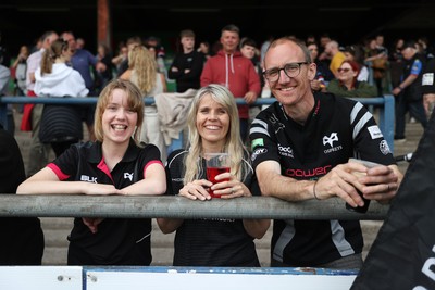 090526 - Ospreys v Scarlets - United Rugby Championship - Fans before the game