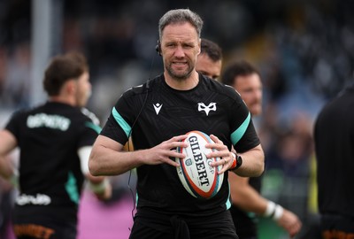 090526 - Ospreys v Scarlets - United Rugby Championship - Ospreys Head Coach Mark Jones 