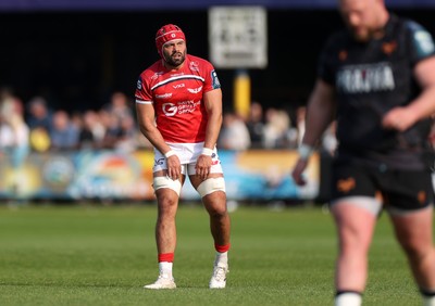 090526 - Ospreys v Scarlets - United Rugby Championship - Josh Macleod of Scarlets 
