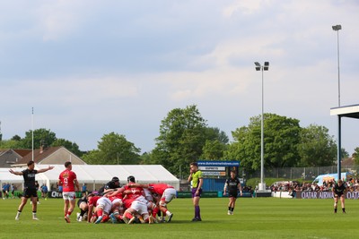 090526 - Ospreys v Scarlets - United Rugby Championship - A scrum