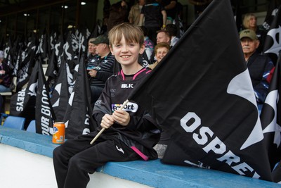 090526 - Ospreys v Scarlets - United Rugby Championship - Fans before the match