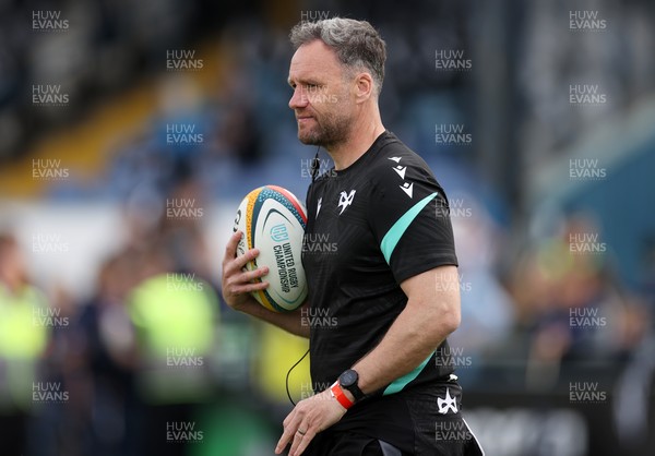 090526 - Ospreys v Scarlets - United Rugby Championship - Ospreys Head Coach Mark Jones 