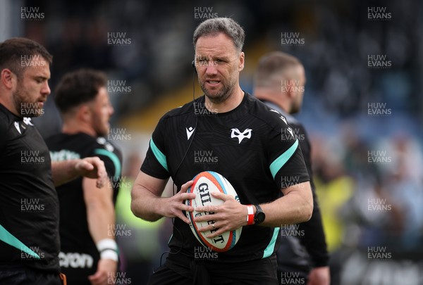 090526 - Ospreys v Scarlets - United Rugby Championship - Ospreys Head Coach Mark Jones 