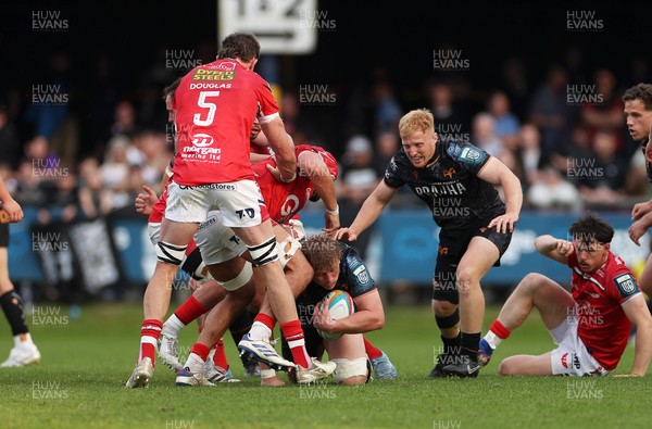 090526 - Ospreys v Scarlets - United Rugby Championship - Jac Morgan of Ospreys 