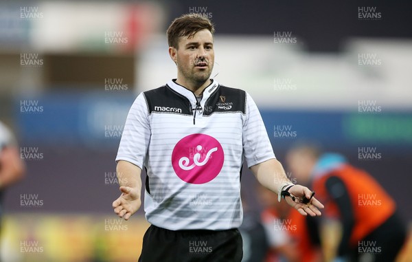180519 - Ospreys v Scarlets - European Champions Cup Play off - Referee Ben Whitehouse