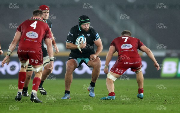 261123 - Ospreys v Scarlets - United Rugby Championship - Nicky Smith of Ospreys