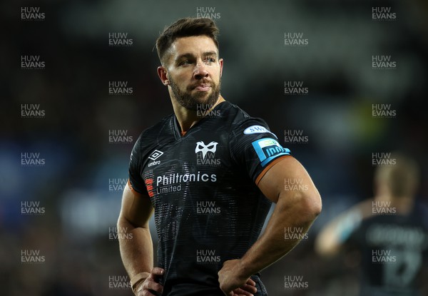 261222 - Ospreys v Scarlets - United Rugby Championship - Rhys Webb of Ospreys 