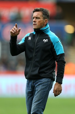 080918 - Ospreys v Toyota Cheetahs - Guinness PRO14 - Ospreys Head Coach Allen Clarke