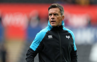 080918 - Ospreys v Toyota Cheetahs - Guinness PRO14 - Ospreys Head Coach Allen Clarke