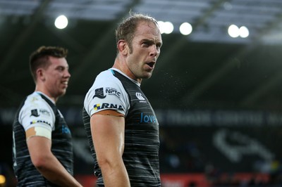 080918 - Ospreys v Toyota Cheetahs - Guinness PRO14 - Alun Wyn Jones of Ospreys